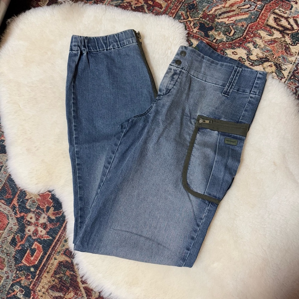 Y2K Denim Cargo‎ Pants!!!